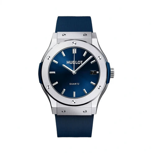 NEW LUXURY HUBLOT QUARTZ CLASSIC WATCH WITH BOX