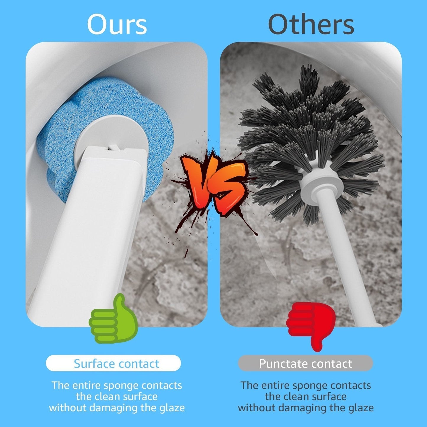 💥50K+ SOLD!🚽💦Hands-Free Cleaning Gadget🧽Disposable toilet cleaning tool💦
