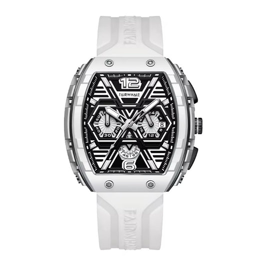 Fairwhale New Luxury Multi-Hand Skeleton Calendar Watches Men