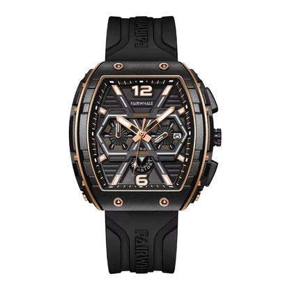 Fairwhale New Luxury Multi-Hand Skeleton Calendar Watches Men