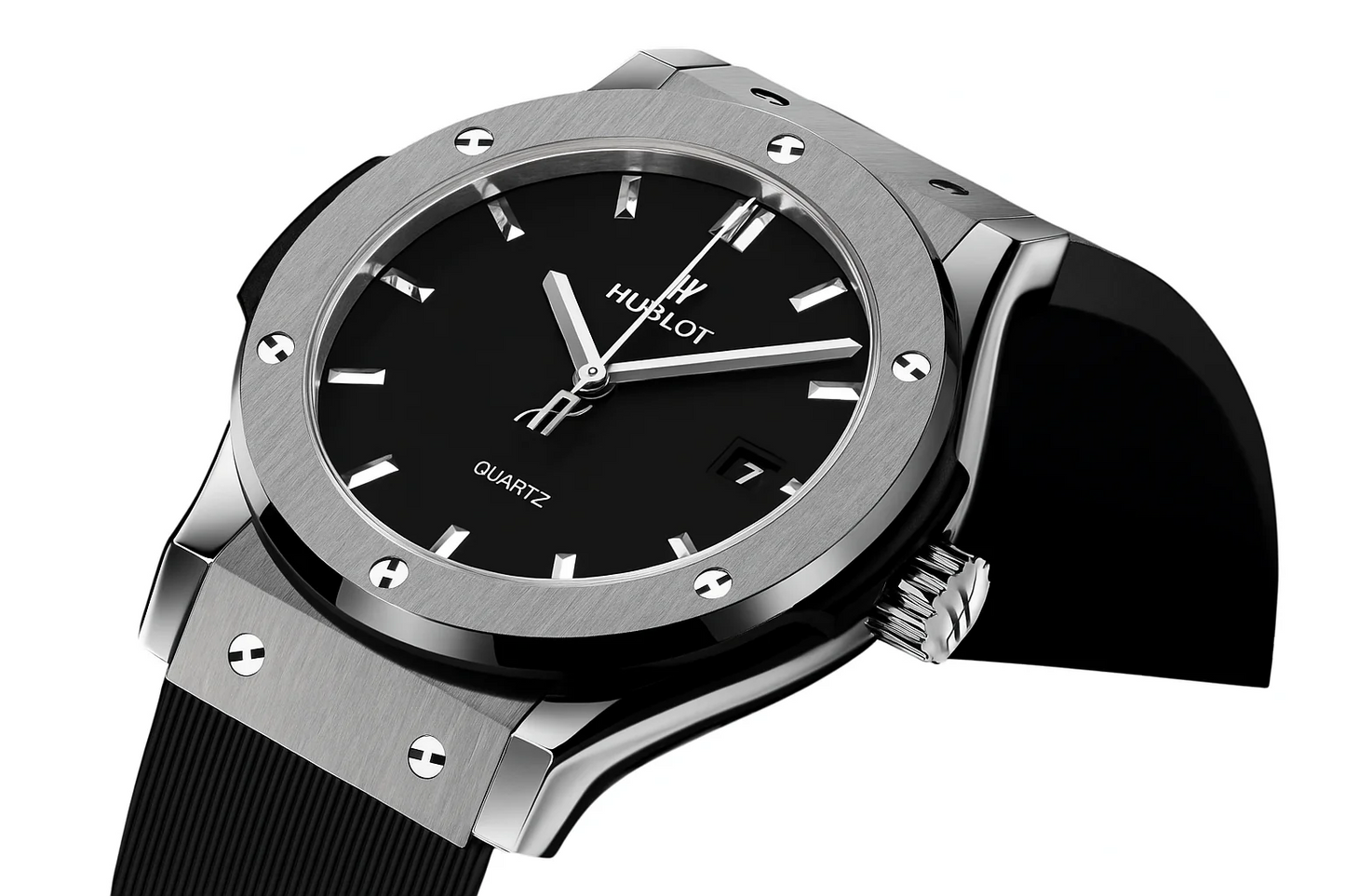NEW LUXURY HUBLOT QUARTZ CLASSIC WATCH WITH BOX